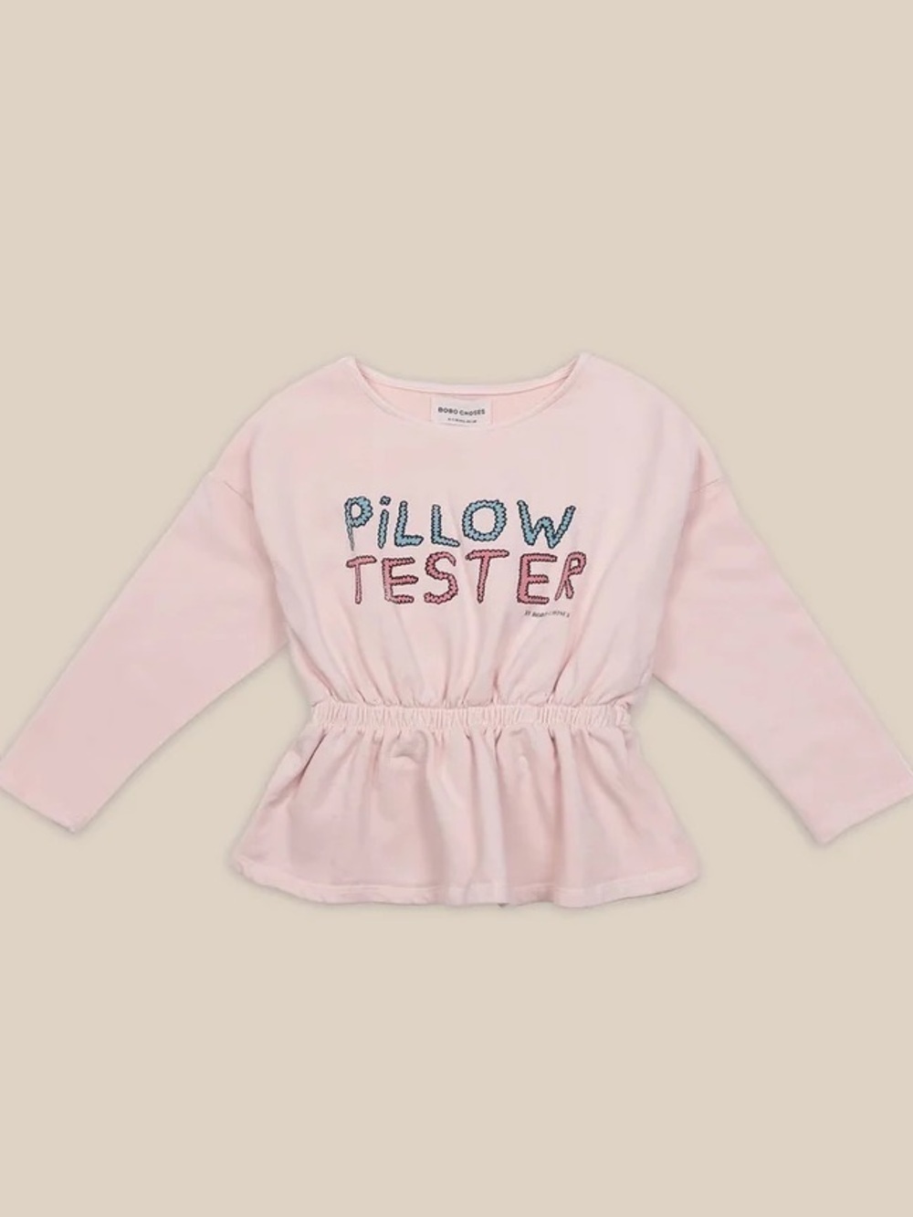 Bobo Choses Pillow Tester Kids Pink Top